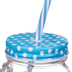 Jarre Avec Paille/couvercle En Lot De 8 -Entrez dans ma vaisselle. 68a0759121794f9e9eba51fa2d744715