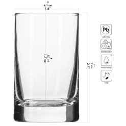 Krosno Shot Verres à Vodka -Entrez dans ma vaisselle. 68aab917ba7d43b585a4b27b335d1d20