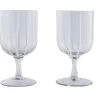 Verre - Lot De 2 Blanc