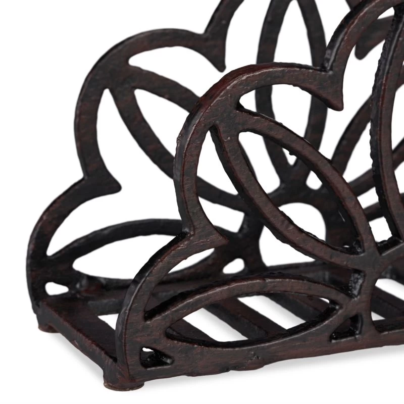 3x Porte-serviettes Fonte De Fer Fleurs 6 3x Porte-serviettes Fonte De Fer Fleurs – Image 6