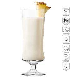 Krosno Avant-Garde Verres à Pina Colada -Entrez dans ma vaisselle. 78010406485844ddbf1b3ae4a7ad705d