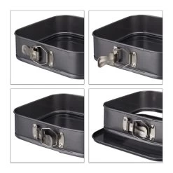 Moule Carré à Charnière Set De 3 12 Moule Carré à Charnière Set De 3 -Entrez dans ma vaisselle. 788d41424086494ea59388eba4b08761