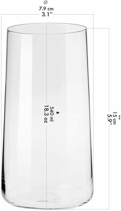 Krosno Avant-Garde Verres D’eau Haut 5 Krosno Avant-Garde Verres D’eau Haut – Image 5