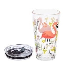 Lot De 4 Gobelets à Motif Flamant Rose -Entrez dans ma vaisselle. 801bd6ecfb854a92a0026998d850dc36