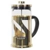 Cafetière à Piston En Métal Doré 60 Cl