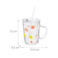 2x Verres Pour Enfant Motif De Fruits -Entrez dans ma vaisselle. 830400f609bc4240b9bcc686e4fc4d6b