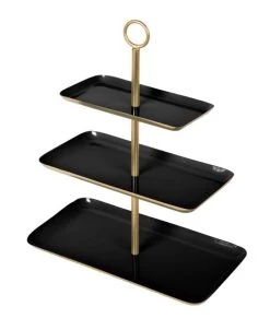 PRESENT TIME Etagère Festive Noir