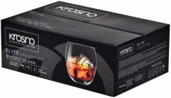 Krosno Elite Verres à Whisky -Entrez dans ma vaisselle. 84bb3488386a42bb84602a32d58c6ec8