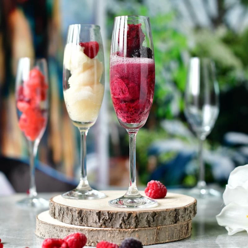 Krosno Venezia Verres à Champagne 2 Krosno Venezia Verres à Champagne – Image 2