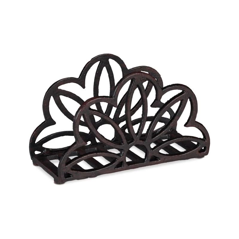 3x Porte-serviettes Fonte De Fer Fleurs 5 3x Porte-serviettes Fonte De Fer Fleurs – Image 5