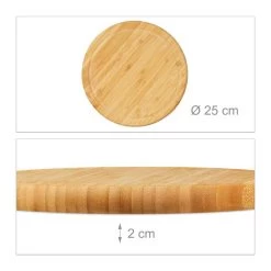 Planche Petit-déjeuner Bambou Set 25 Cm -Entrez dans ma vaisselle. 927390a72b974437bf0fa2d0644b5ff1