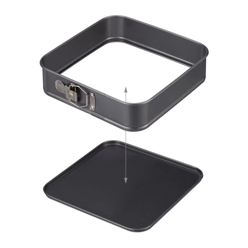 Moule Carré à Charnière Set De 3 6 Moule Carré à Charnière Set De 3 – Image 6