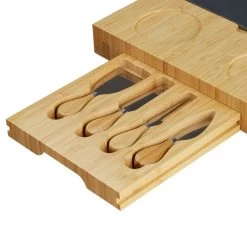 Plateau Fromage Bambou & 7 Accessoires -Entrez dans ma vaisselle. 9ae4036d0203484e8517842375f733c2