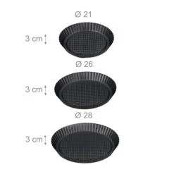 Moule à Tarte Lot De 3 Diverses Tailles 13 Moule à Tarte Lot De 3 Diverses Tailles -Entrez dans ma vaisselle. a1e0b2e6b00343a4b270176ffd48b0c8