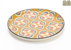 Assiette Dessert Imany Jaune 1 X6