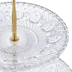 Serviteur Fruits à 2 étages En Verre -Entrez dans ma vaisselle. a2dcb7acc1dc45158d305403f5dbd0c3