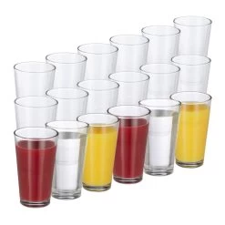 Verres à Boissons Lot De 18