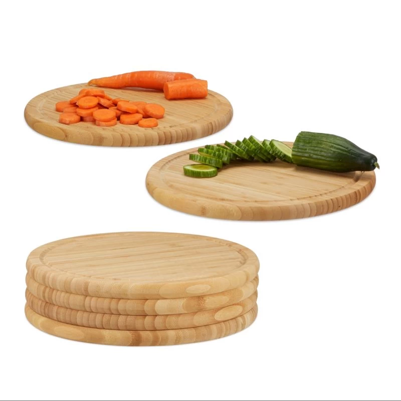 Planche à Découper Bambou 30 Cm Set De 6 1 Planche à Découper Bambou 30 Cm Set De 6