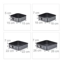 Lot De 4 Moules Carrés 13 Lot De 4 Moules Carrés -Entrez dans ma vaisselle. a3c888aadf384bffb46d5dc50684766f