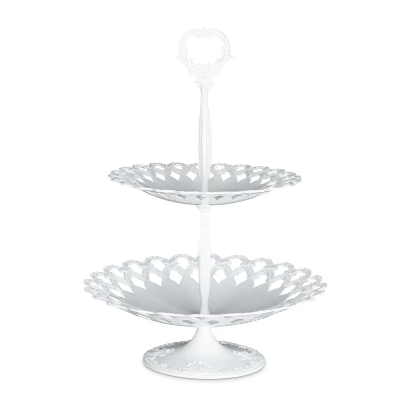 Serviteur à Gâteaux Présentoir Lot De 2 3 Serviteur à Gâteaux Présentoir Lot De 2 – Image 3