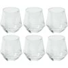 Verre En Forme Diamant 30 Cl (Lot De 6)