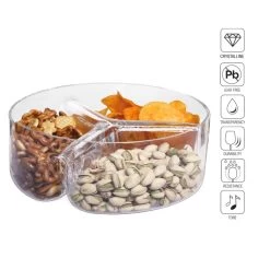 Saladier Tripartite Glamour -Entrez dans ma vaisselle. afce537b21034e80a04c343eae906fd6