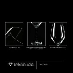 Krosno Splendour Verres à Vin Rouge -Entrez dans ma vaisselle. b1c396a5fd8c420fbaa4f4fc50c370fe