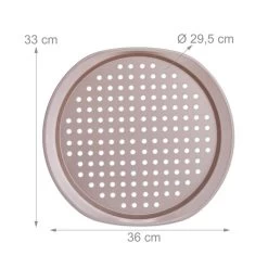 Plaque à Pizzas Ronde Perforée Lot De 2 -Entrez dans ma vaisselle. b464aba3e2b94ff78a0aebb250c963c4