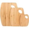 Set De 3 Planches à Découper En Bambou