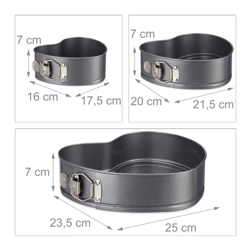 Moule à Manqué Cœur Set 3 7 Moule à Manqué Cœur Set 3 – Image 7