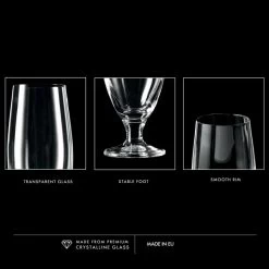 Krosno Elite Verres à Bière Blanche -Entrez dans ma vaisselle. beaa7a1c878748e095eb5900fe89a3e0