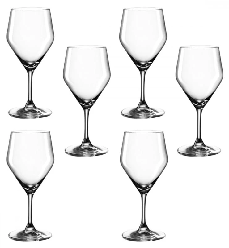 Leonardo Lot De 6 Verres à Eau Sur Pied 330ml 1 Leonardo Lot De 6 Verres à Eau Sur Pied 330ml