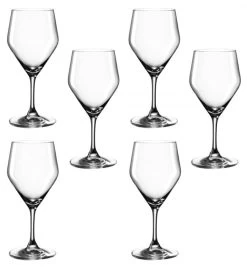 Leonardo Lot De 6 Verres à Vin Blanc Sur Pied