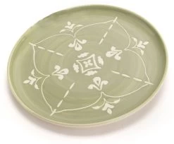 Assiette De Présentation Mimosa