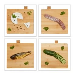 Set 4 X Planche à Découper Bambou&Socle 8 Set 4 X Planche à Découper Bambou&Socle -Entrez dans ma vaisselle. c7ac2d9502274b4685de9b4e77c5856d