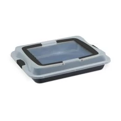 Plat Four Avec Couvercle 3 En 1 -Entrez dans ma vaisselle. c9b751a4c75d416db81aeeff901052b8