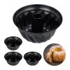 Lot De 4 Moules à Gâteaux Kouglof 25 Cm