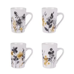 Coffret De 4 Mugs Flora
