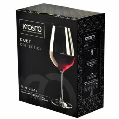 Krosno Duet Verres à Vin Rouge -Entrez dans ma vaisselle. cca5343cfc9a40d191cc79d781f7a3cd