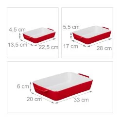 Lot De 3 Plats à Four En Céramique -Entrez dans ma vaisselle. cd4bf772ae8e4d8b8880c7b3686ab349