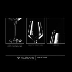 Krosno Avant-Garde Verres à Vin Rouge -Entrez dans ma vaisselle. d022d9717e17439ba2fb0063796357b5