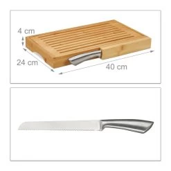 Planche à Pain Bambou Range-couteaux 17 Planche à Pain Bambou Range-couteaux -Entrez dans ma vaisselle. d56c7460c83b411faf657843cffa3040