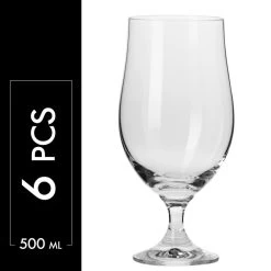 Krosno Harmony Verres à Bière Blanche -Entrez dans ma vaisselle. d80d06d66edc44f1b7557454a592559b
