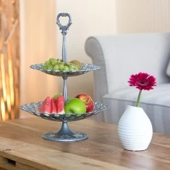 Serviteur à Gâteaux Présentoir Lot De 2 19 Serviteur à Gâteaux Présentoir Lot De 2 -Entrez dans ma vaisselle. d8da69e058914156b5eb9ebba768a5ae 1