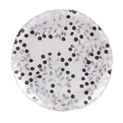 Assiette Plate Berry Argent X6