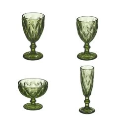 Lot De 7 Verres Verts 13 Lot De 7 Verres Verts -Entrez dans ma vaisselle. df409e2fa4794daeb2c183ef6f49f637