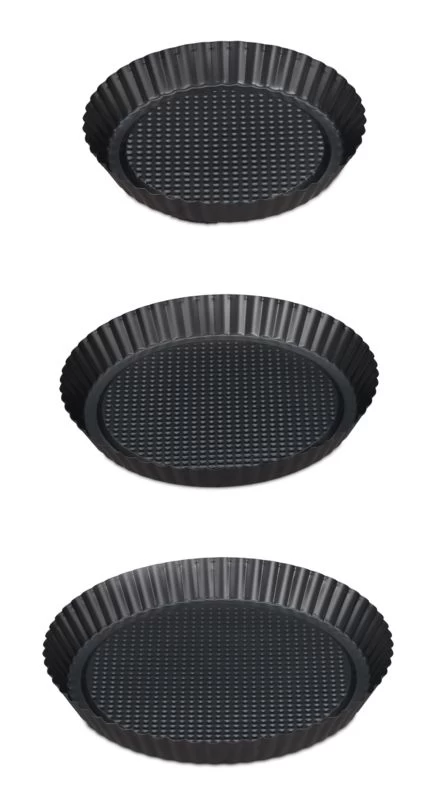 Moule à Tarte Lot De 3 Diverses Tailles 1 Moule à Tarte Lot De 3 Diverses Tailles