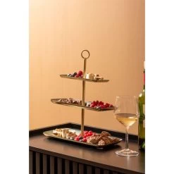 PRESENT TIME Etagère Festive Noir -Entrez dans ma vaisselle. e883844183bd481d98063125c9883ffb