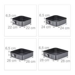 Lot De 7 Moules Carrés 18 Lot De 7 Moules Carrés -Entrez dans ma vaisselle. eae59dcc0075459894268ebec4df8642 1