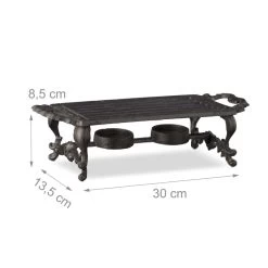 5x Réchauffe Plats En Fonte -Entrez dans ma vaisselle. eba23de925974677ae5fb249f7223814